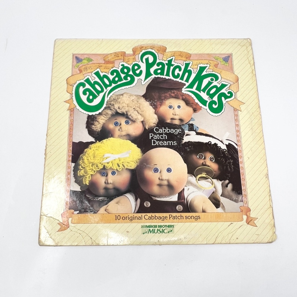 Vintage 1984 Cabbage Patch Kids Cabbage Patch Dreams Vinyl LP‎ Record Album